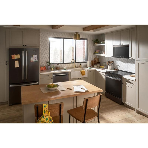 Whirlpool® 24” Stainless Steel Dishwasher with AI Intelligent Wash - 47 dBA WDTA50SAKV