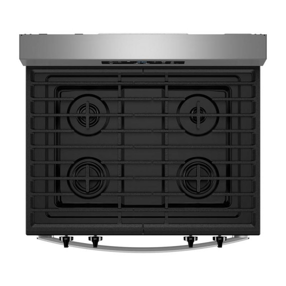 Whirlpool® 30-inch Self Clean Gas Range with No Preheat Mode WFGS3530RS