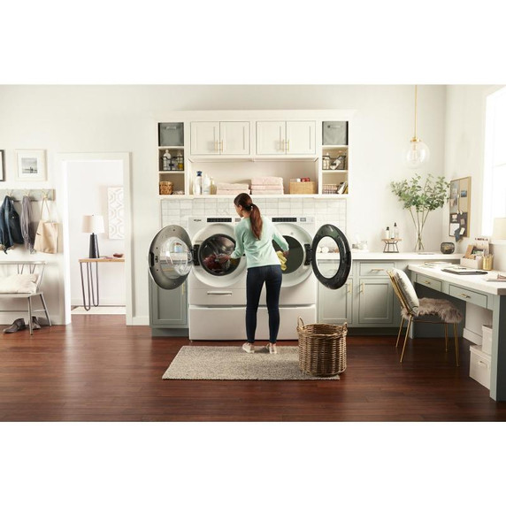 Whirlpool® 7.4 cu. ft. Front Load Gas Dryer with Intuitive Touch Controls WGD5620HW