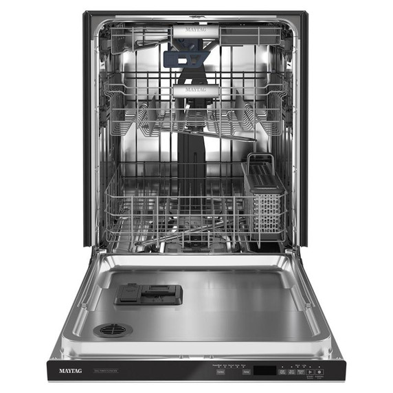 Maytag® Top control dishwasher with Third Level Rack and Dual Power Filtration MDB9979SKZ