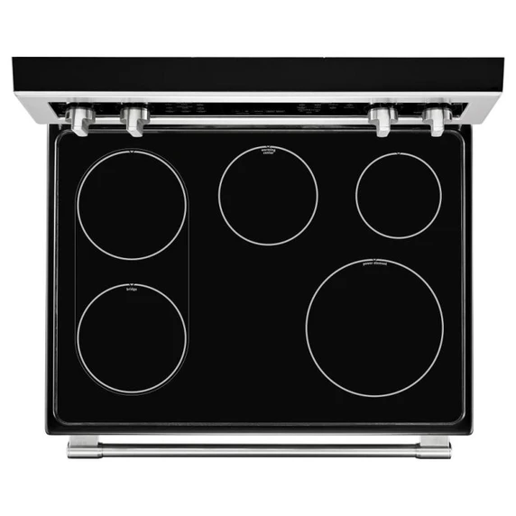 Maytag® 30-Inch Wide Double Oven Electric Range With True Convection - 6.7 Cu. Ft. YMET8800FZ