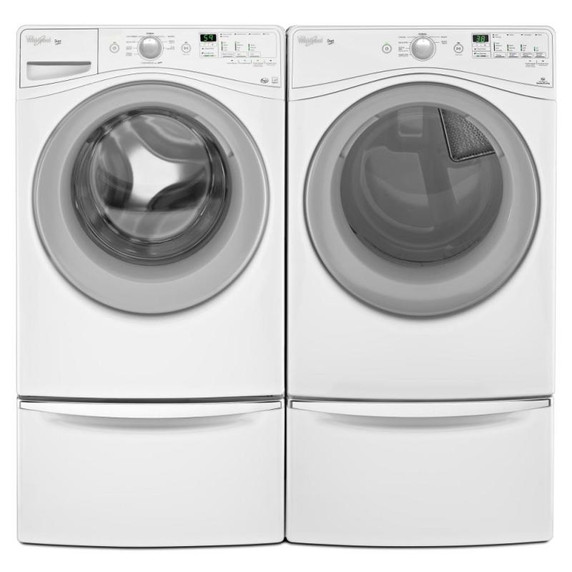 Maytag® 15.5" (39.4 cm) Pedestal for Front Load Washer and Dryer with Storage XHPC155XW