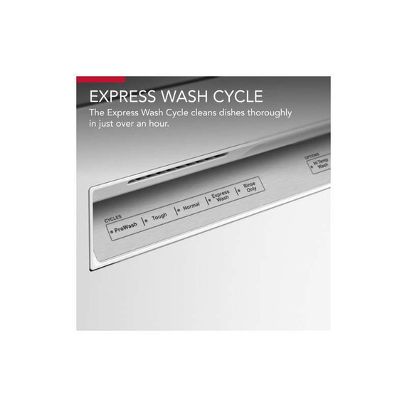 KitchenAid® 39 dBA Dishwasher with Third Level Utensil Rack KDFE204KWH