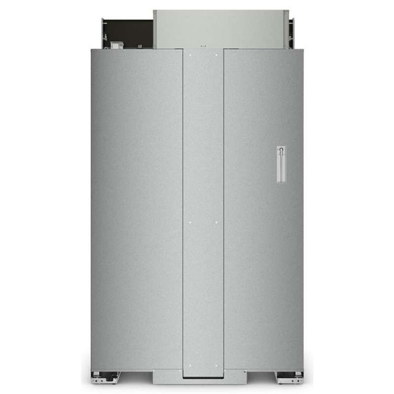 Kitchenaid® 30 Cu. Ft. 48" Built-In Side-by-Side Refrigerator with PrintShield™ Finish KBSN708MBS