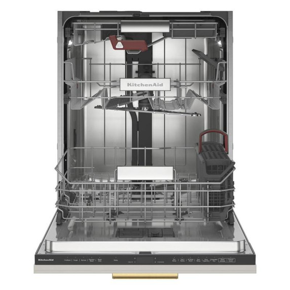 Kitchenaid® 39 dBA PrintShield™ Finish Flush-to-Cabinet Dishwasher with FreeFlex™ Fit Third Level Rack KDTF924PPA