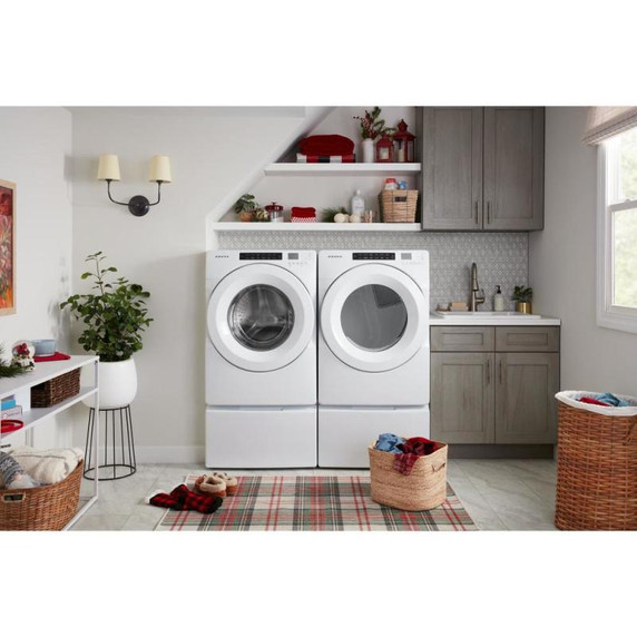 Amana® 5.0 cu. ft. I.E.C. ENERGY STAR® Qualified Front Load Washer NFW5800HW