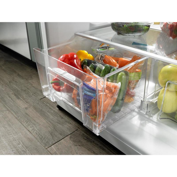 Amana® 18 cu. ft. Top-Freezer Refrigerator with Electronic Temperature Controls ART318FFDW