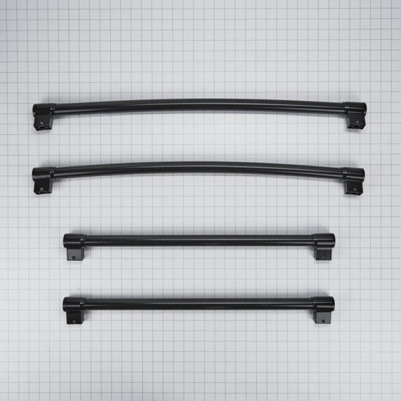 French Door Refrigerator Handle Kit, Black W10716735