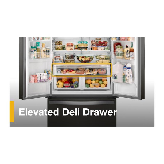 Whirlpool® 36-Inch Wide Counter-Depth French Door Bottom Mount Refrigerator - 20 cu. ft. WRFC2036RV