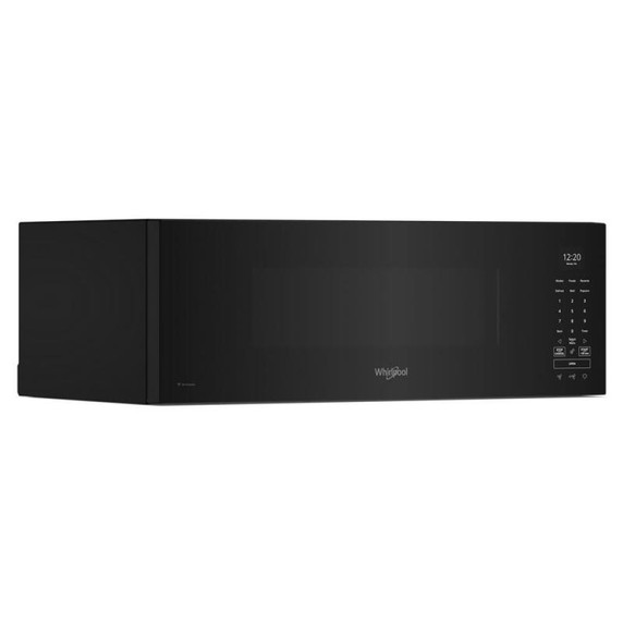 Whirlpool® 1.1 cu. ft. Smart Low Profile Microwave Hood Combination with 450 CRM 4-Speed Venting YWMML5530RB