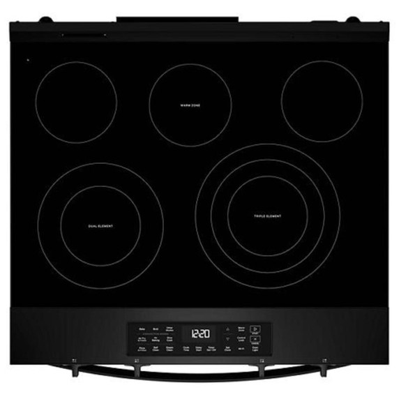Whirlpool® 30-inch Electric Range with Air Cooking Technology YWSES5030SB