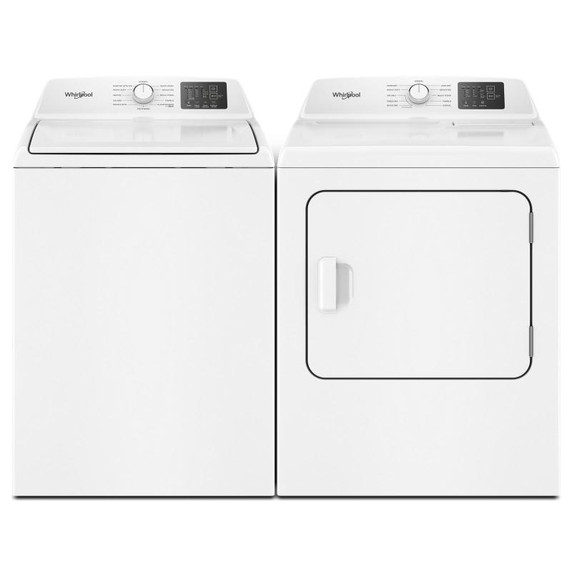 Whirlpool® 7.0 cu. ft. Electric Dryer with Adaptive Dry - Vented Top Load Matching YWED4105SW Whirlpool® 7.0 cu. ft. Electric Dryer with Adaptive Dry - Vented Top Load Matching YWED4105SW