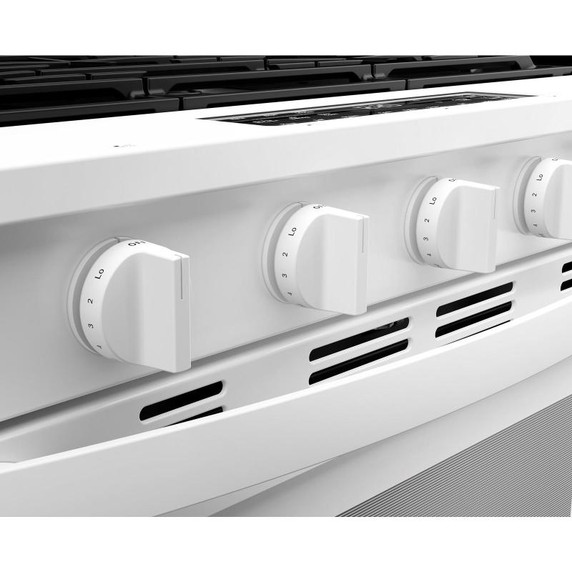 Whirlpool® 30-inch Gas Range with Air Cooking Technology WSGS5030SW