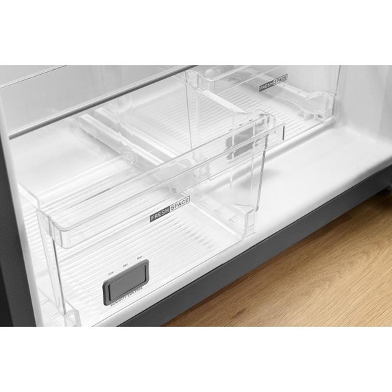 Whirlpool® 29.5-inch Wide Top Freezer Refrigerator with Total Coverage Cooling - 19 Cu. Ft. WRTX5419SB