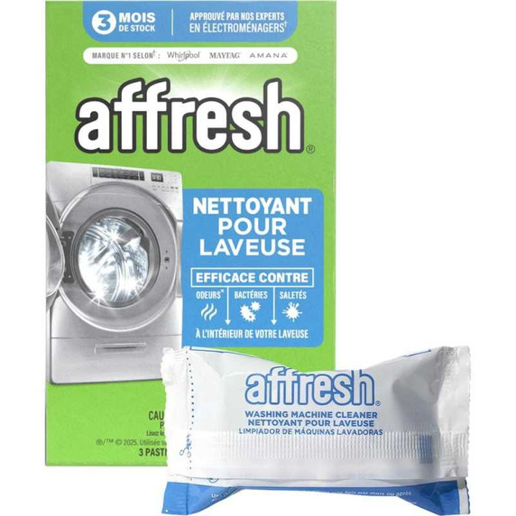Affresh® Washing Machine Cleaner Tablets - 3 Count Carton W10549845B