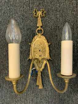 1920's two armed sconces