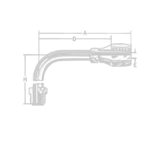 190235-8S Aeroquip Reuseable Fitting(15578)