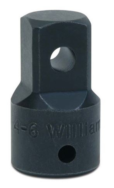 Socket Impact Adapter 1/2 Dr 1/2F X 3/4M Williams 4-6