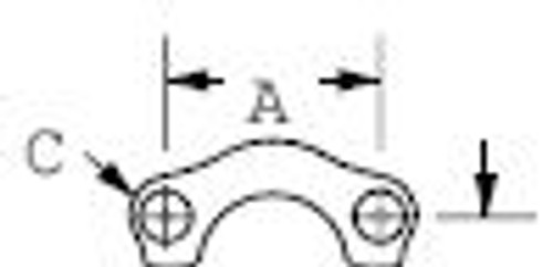 449-74446-32 Aeroquip Code 61 Flange Clamp