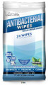 Wipes Antibacterial Skin or Surface (24 Pack)