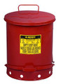 Safety Oily Waste Can 14 Gal Justrite 09500