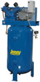 Jenny Air Compressor 80 gal 5hp Tank Mount 230V 2-Stage Pump