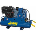 Jenny Air Compressor Portable Wheeled 5HP Gas 8.9cfm @ 100psi 8gal Tank