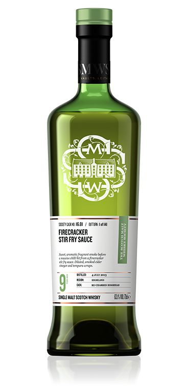 ウイスキー SMWS 16.81 Firecracker Stir Fry Sauce Firecracker stir fry sauce - Scotch Malt Whisky Society