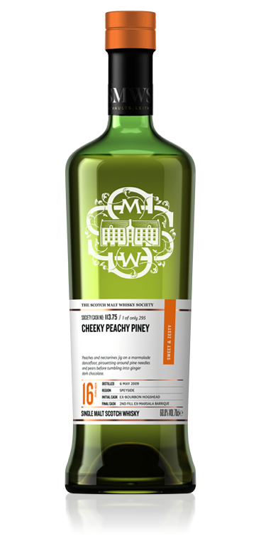 Cheeky peachy piney (113.75) | SMWS