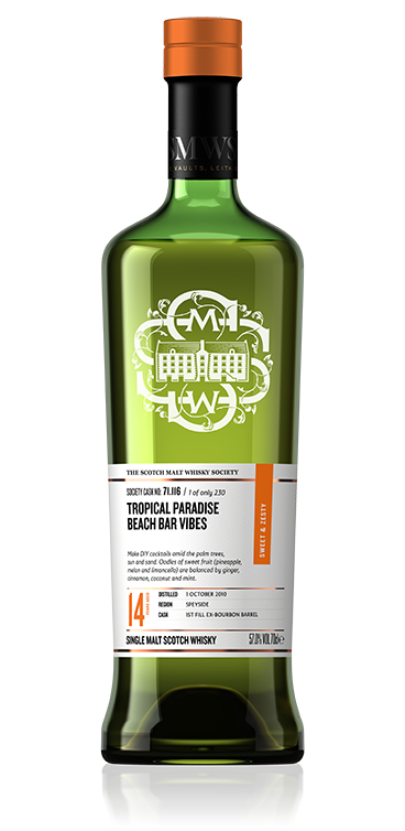 Tropical paradise beach bar vibes (71.116) | SMWS