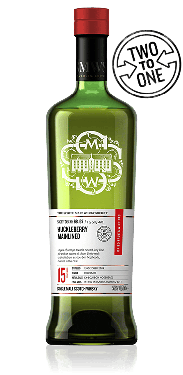 ウイスキー SMWS Glenlocky 26y Huckleberry mainlined (68.137) | SMWS