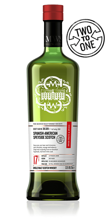 Spanish-American Speyside scotch (39.328) | SMWS