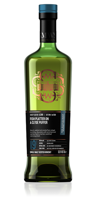 Fish platter on a Clyde puffer