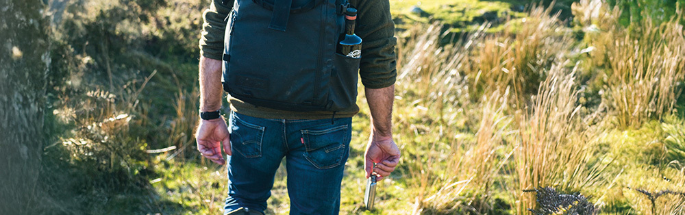 WHISKY WITH A WELL-WORN HIP FLASK 