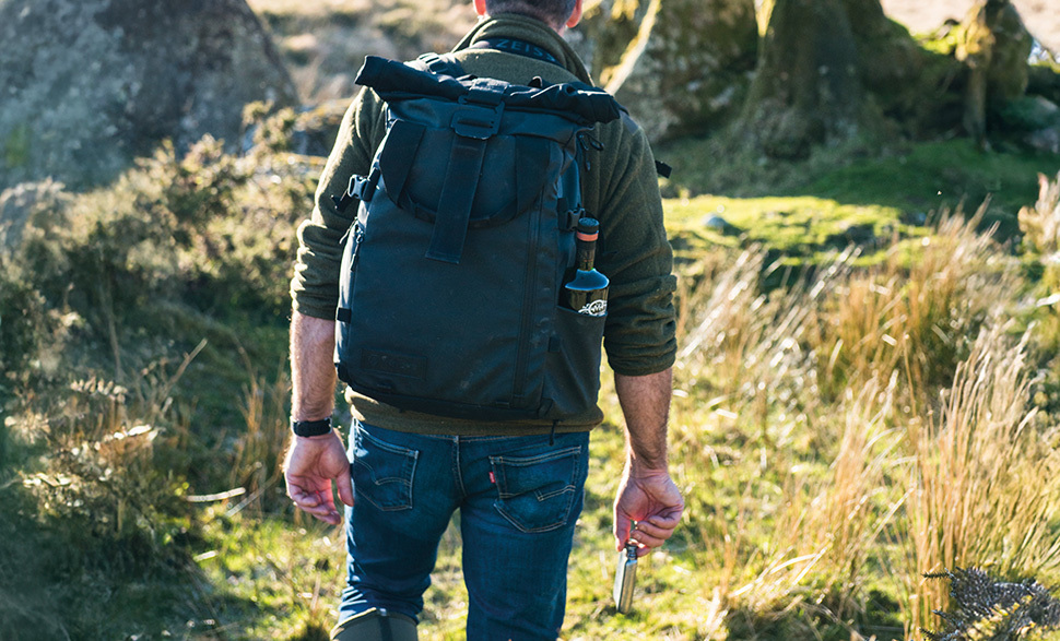 WHISKY WITH A WELL-WORN HIP FLASK
