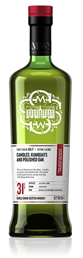 Candles, kumquats and polished oak - SMWS G8.17