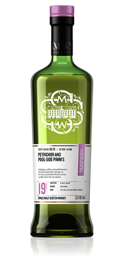 Petrichor and pool-side Pimms - SMWS 63.76