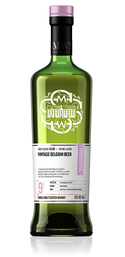 Vintage Belgium beer - SMWS 55.68