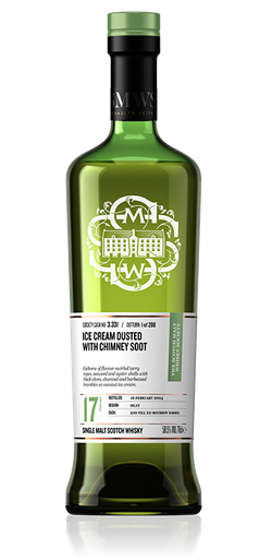 Ice cream dusted with chimney soot - SMWS 3.331