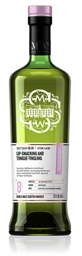 Lip-smacking and tongue-tingling - SMWS 58.39