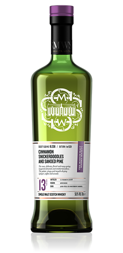 Cinnamon snickerdoodles and sanded pine - SMWS 9.236