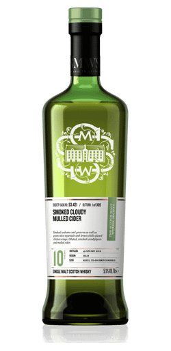 Smoked cloudy mulled cider - SMWS 53.421