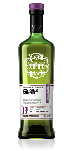 Boozy pears and sherry trifle - SMWS 94.33