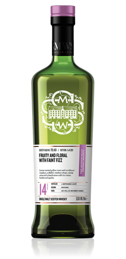 Fruity and floral with faint fizz - SMWS 72.113