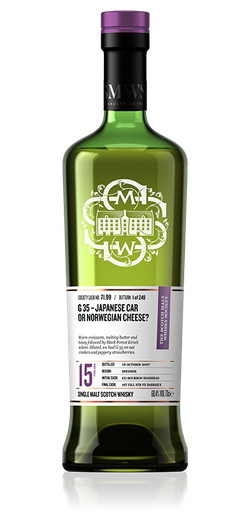 G 35 – Japanese car or Norwegian cheese? - SMWS 71.99