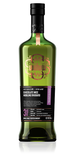 Chocolate mice nibbling rhubarb - SMWS 5.130