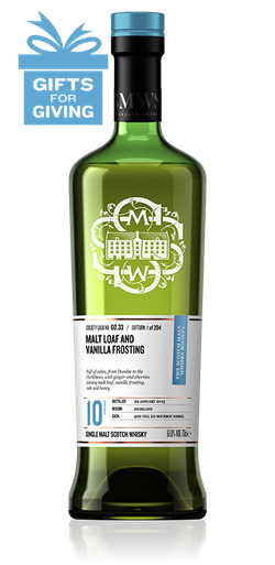 Malt loaf and vanilla frosting - SMWS 60.33