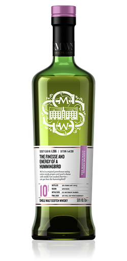 The finesse and energy of a hummingbird - SMWS 1.286