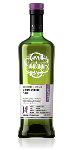 Serrano-wrapped plums - SMWS 95.71