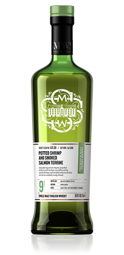 Potted shrimp and smoked salmon terrine - SMWS 137.20